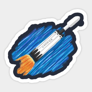 Falcon Heavy Sticker